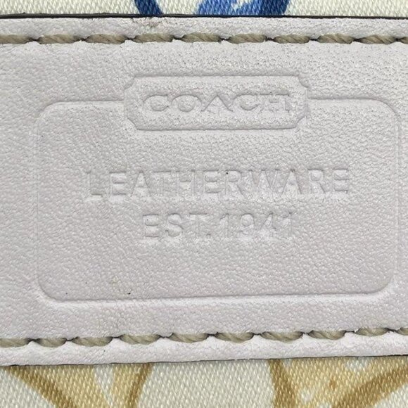 Coach w/COA Hampton Scribble Handbag - Picture 5 of 6